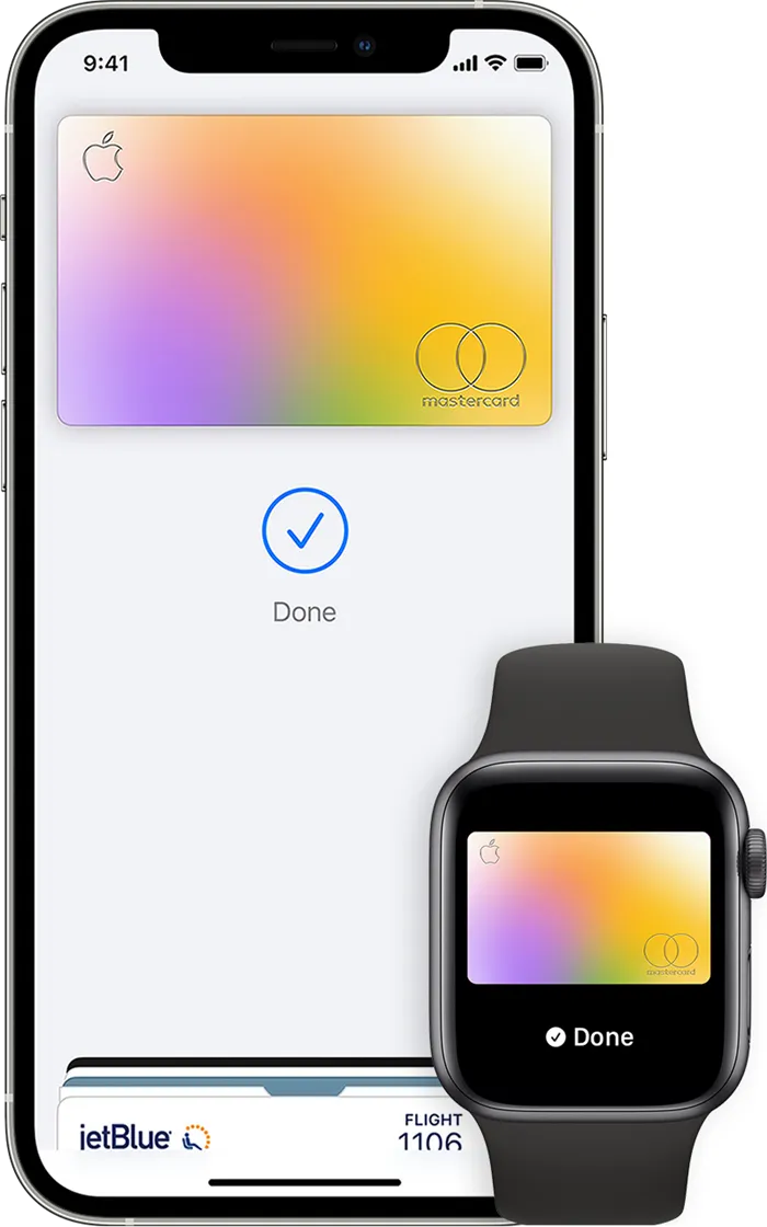 Используйте iPhone или Apple Watch для оплаты с помощью Apple Pay
