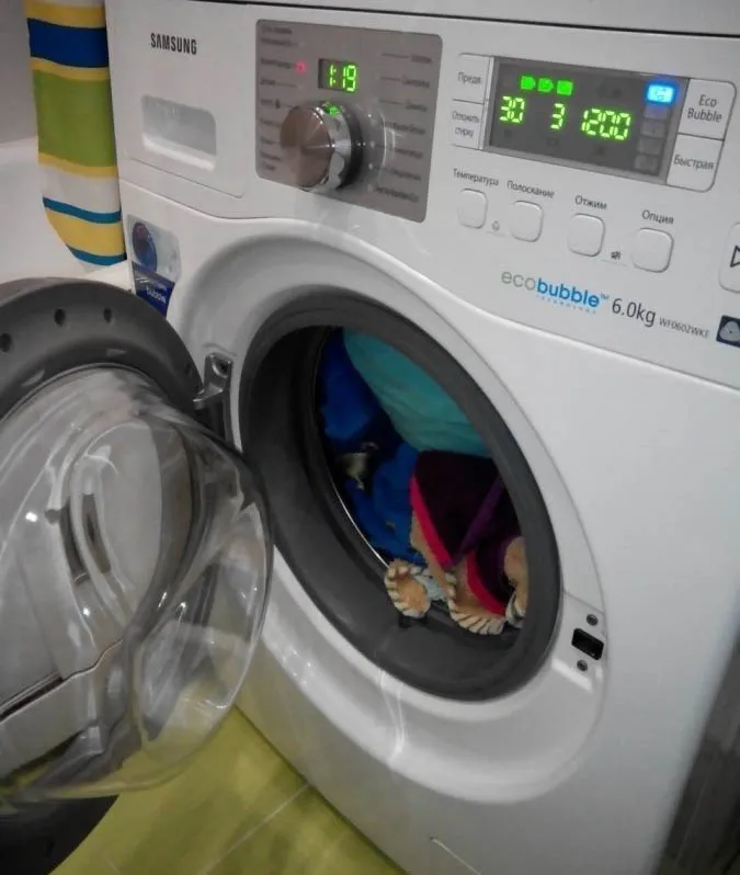 стиральная машина Samsung EcoBubble