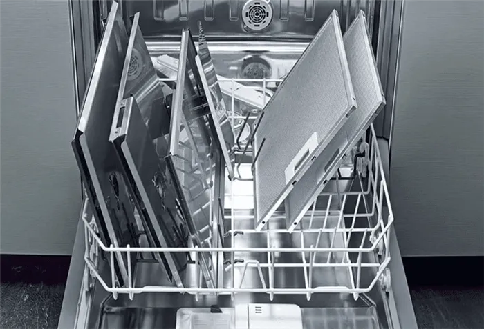 В посудомоечной машине