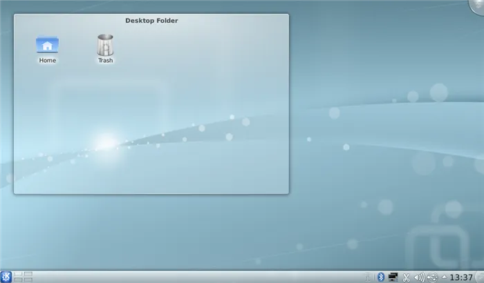 Интерфейс операционной системы Slackware
