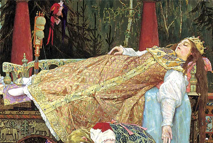 «Спящая царевна» Васнецова
