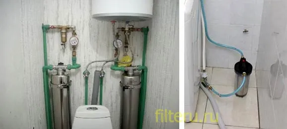 Виды фильтров для воды для стиральных машин