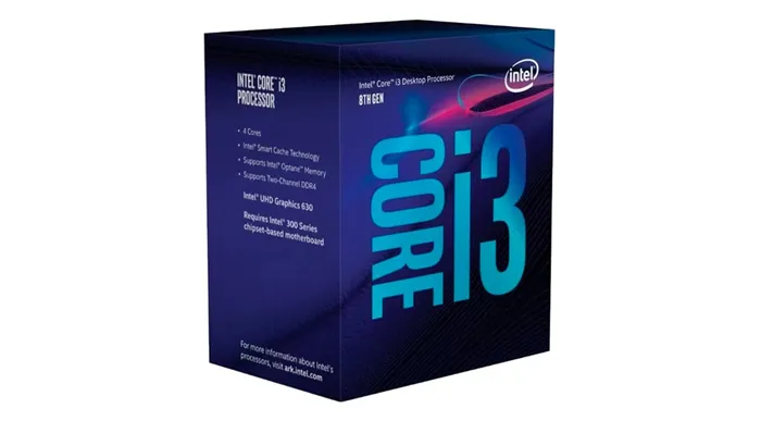 Процессоры Intel Core i3-8300