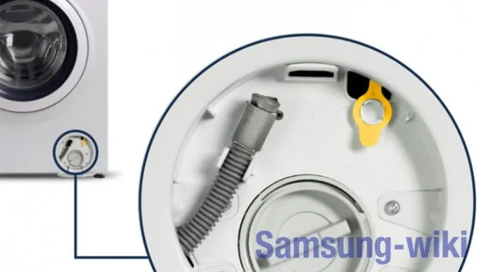 Как разблокировать дверцу стиральной машины Samsung