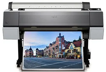 Профессиональные модели струйных принтеров применяют в полиграфии для получения качественной полноцветной печати
