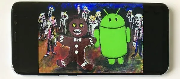 Пасхалка Android 2.3 Gingerbread