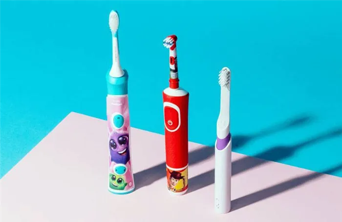 Лучшая электрическая зубная щётка для детей