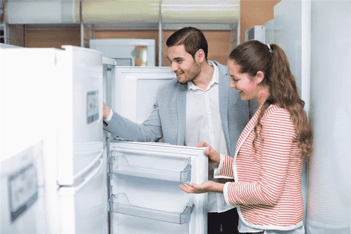Важно тщательно осмотреть холодильник до покупки