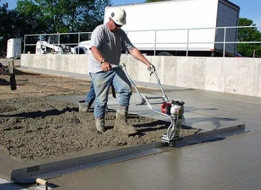 Виброуплотнение бетона