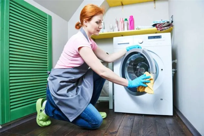чистка стиральной машины белизной