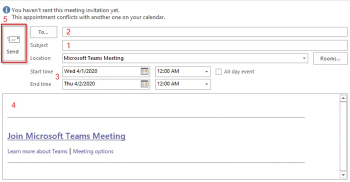 Как запланировать собрание Microsoft Teams