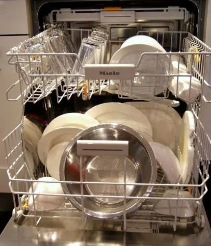 Порядок укладки посуды в ПММ