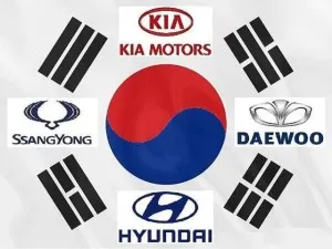 Корейские марки машин
