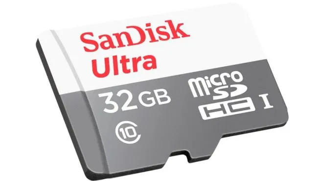 SanDisk Ultra microSDHC Class 10 UHS-I 80MB/s