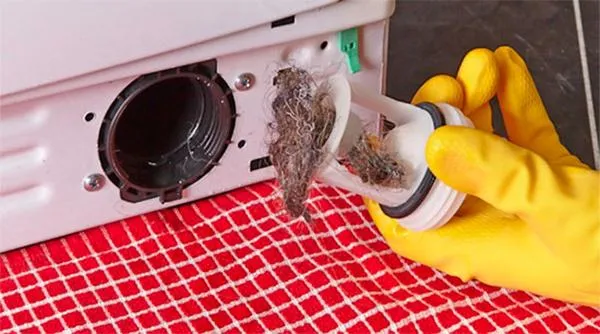 Чистка сливного фильтра в стиральной машине