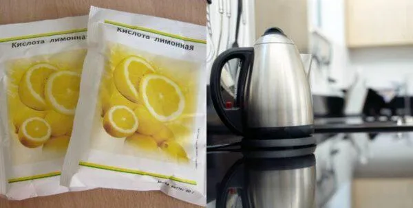 лимонная кислота для чистки чайника