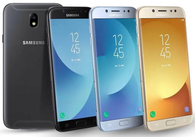 Цвета Samsung Galaxy J7 2017