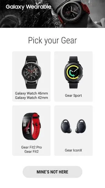 Galaxy Wearable (Samsung Gear) скриншот 2