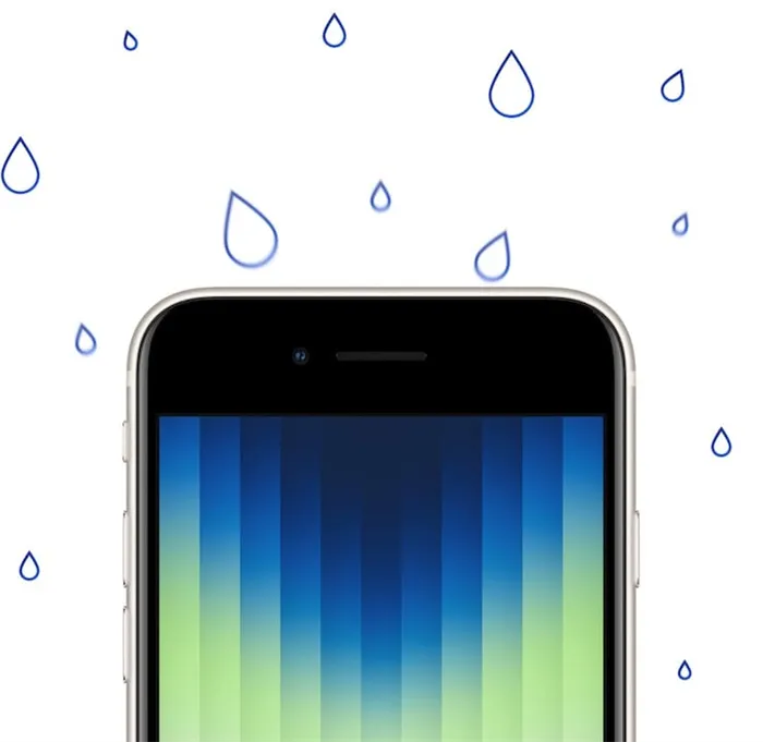 Защита от воды и пыли в iPhone SE 3