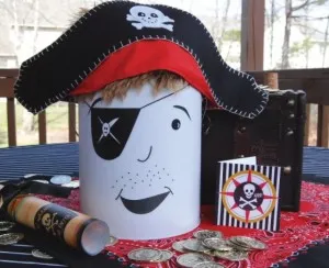 приглашение на пиратскую вечеринку