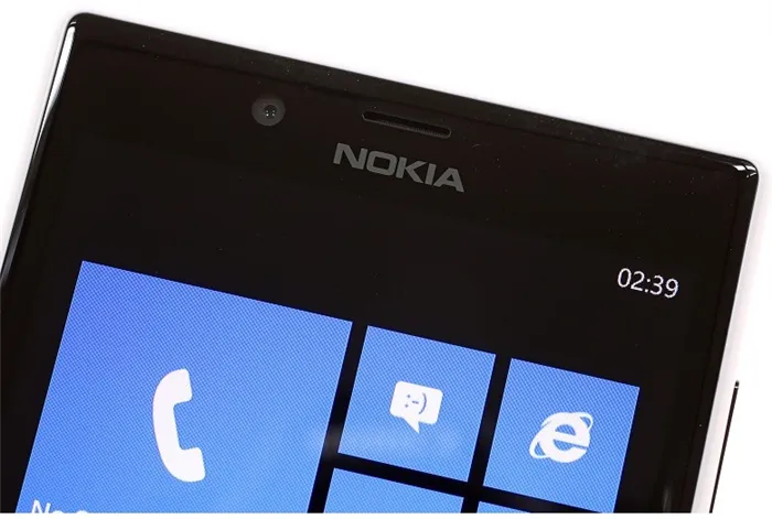 Верхняя часть Nokia Lumia 720