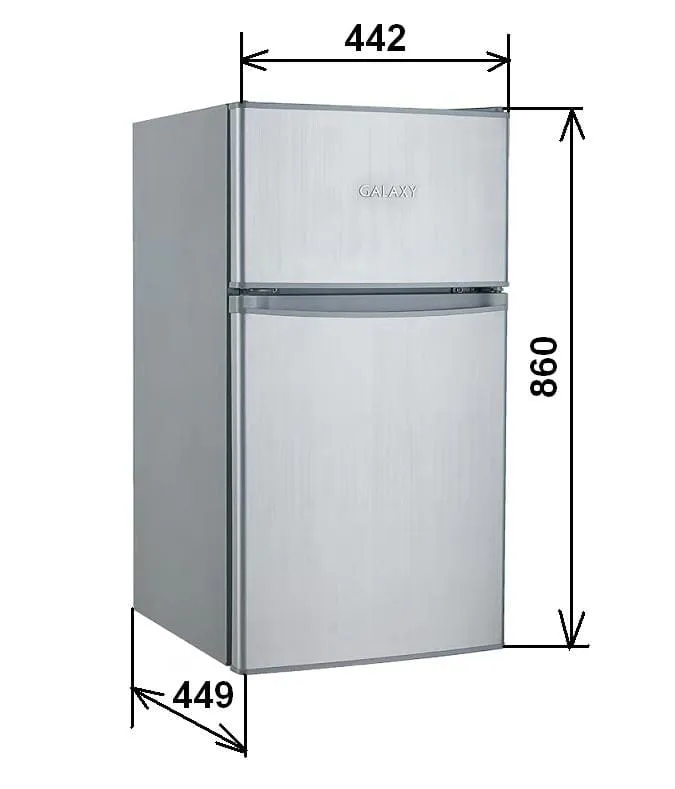 Размеры холодильников