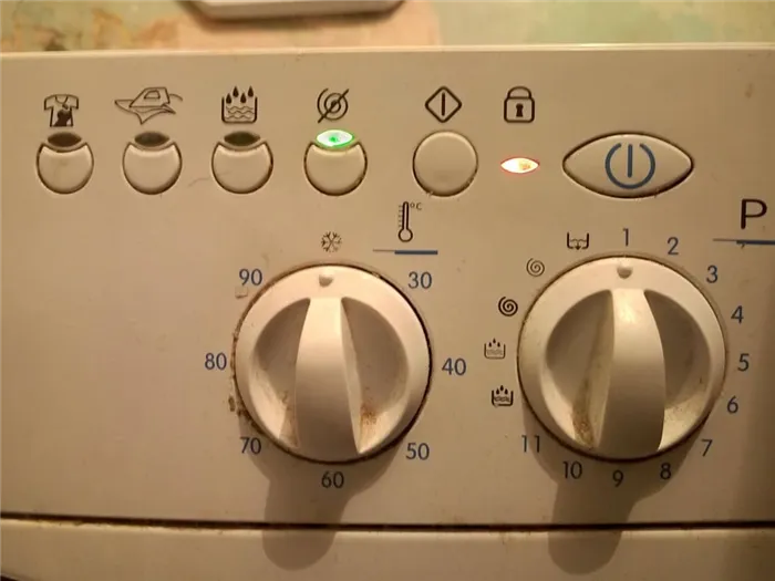 Кнопка отжима стиральной машины Индезит